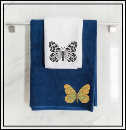 Butterfly Machine Embroidery Design | Monarch Butterflies | Garden Insect Embroidery | 6 Sizes (0718)