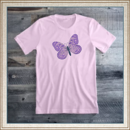 Butterfly Machine Embroidery Design | Monarch Butterflies | Garden Insect Embroidery | 6 Sizes (0718)