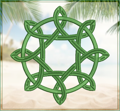 Celtic Knot Machine Embroidery Design | Timeless Celtic Knots | Intricate Symbolic Patterns | 10 Sizes (0903)