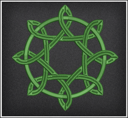 Celtic Knot Machine Embroidery Design | Timeless Celtic Knots | Intricate Symbolic Patterns | 10 Sizes (0903)