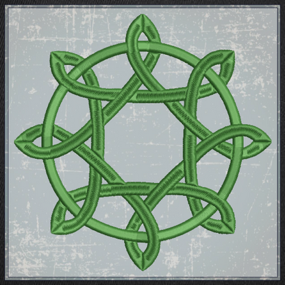 Celtic Knot Machine Embroidery Design | Timeless Celtic Knots | Intricate Symbolic Patterns | 10 Sizes (0903)
