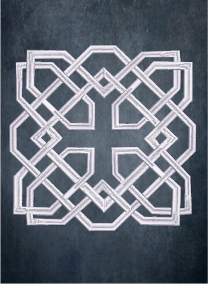 Celtic Knot Machine Embroidery Design | Timeless Celtic Knots | Intricate Symbolic Patterns | 10 Sizes (0911)