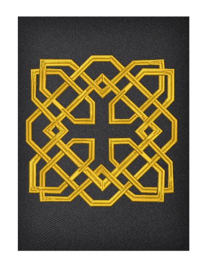 Celtic Knot Machine Embroidery Design | Timeless Celtic Knots | Intricate Symbolic Patterns | 10 Sizes (0911)