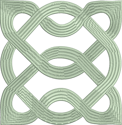 Celtic Knot Machine Embroidery Design | Timeless Celtic Knots | Intricate Symbolic Patterns | 10 Sizes (0912)