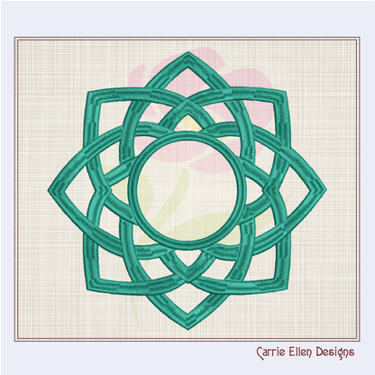 Celtic Knot Machine Embroidery Design | Timeless Celtic Knots | Intricate Symbolic Patterns | 10 Sizes (0902)