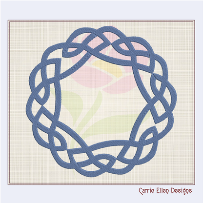 Celtic Knot Machine Embroidery Design | Timeless Celtic Knots | Intricate Symbolic Patterns | 10 Sizes (0904)