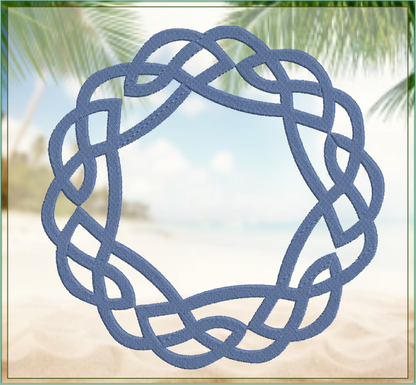 Celtic Knot Machine Embroidery Design | Timeless Celtic Knots | Intricate Symbolic Patterns | 10 Sizes (0904)