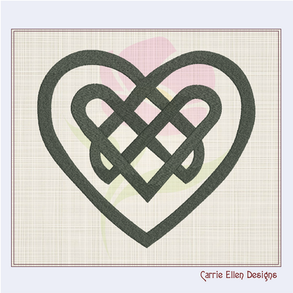 Celtic Knot Machine Embroidery Design | Timeless Celtic Knots | Intricate Symbolic Patterns | 10 Sizes (0906)