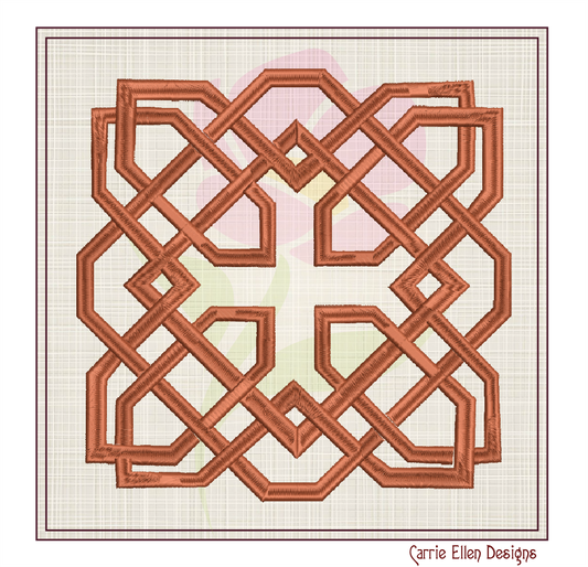 Celtic Knot Machine Embroidery Design | Timeless Celtic Knots | Intricate Symbolic Patterns | 10 Sizes (0911)