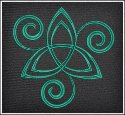 Celtic Knot Machine Embroidery Design | Timeless Celtic Knots | Intricate Symbolic Patterns | 10 Sizes (0915)