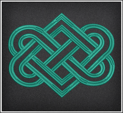 Celtic Knot Machine Embroidery Design | Timeless Celtic Knots | Intricate Symbolic Patterns | 10 Sizes (0916)