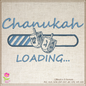 Chanukah Loading Bar Machine Embroidery Design – Dreidel Jewish Holiday Embroidery – 6 Sizes (0253)