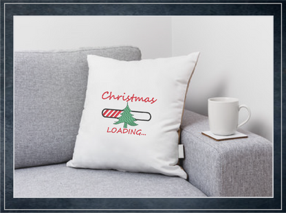 Christmas Tree Loading Bar Machine Embroidery Design – Festive Holiday Progress Bar – 6 Sizes (0254)