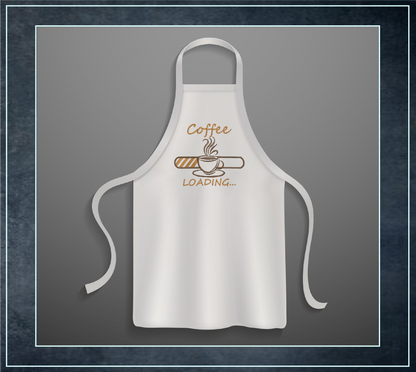 Coffee Loading Machine Embroidery Design | Loading Tech Bar Coffee Pot | Coffee Lover Gift | Hot Coffee Embroidery | 6 Sizes (0632)