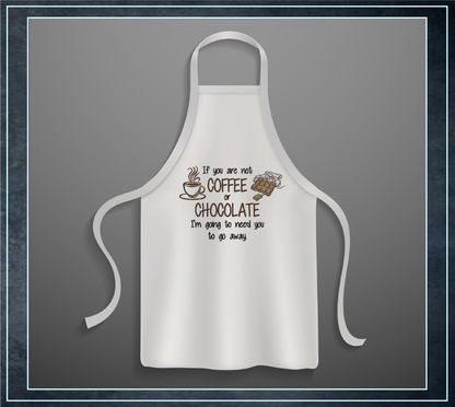 Coffee or Chocolate? Funny Machine Embroidery Design Saying – Snarky Quote for Décor & Gifts, 4 Sizes (0460)