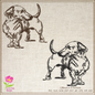 Dachshund Sketch Machine Embroidery Design – Minimalist Dog Pattern for Dog Lovers, 8 Sizes (0490)