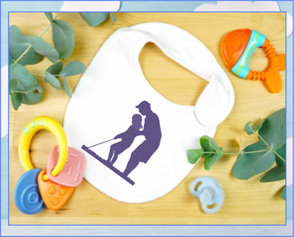 Father Daughter Golf Silhouette Machine Embroidery Design | Golf Lesson Embroidery Pattern | Father's Day Gift Idea | 8 Sizes (0780)