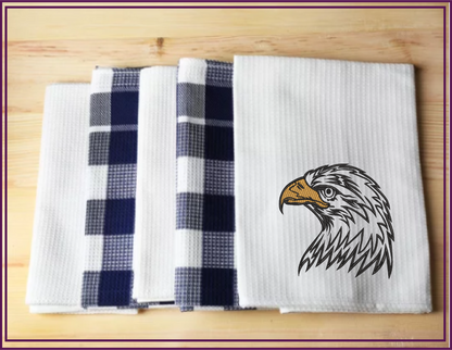Eagle Machine Embroidery Design | American Bald Eagle Head Pattern | Patriotic Embroidery Design | 8 Sizes (0601)