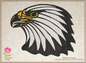 Eagle Machine Embroidery Design | American Bald Eagle Head Pattern | Patriotic Embroidery Design | 10 Sizes (0605)