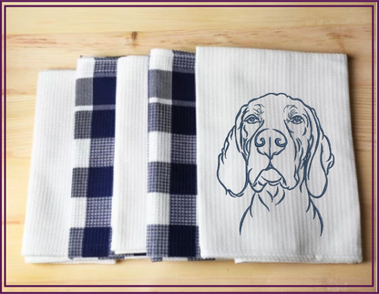 English Pointer Machine Embroidery Design – Pet Dog Pattern, Dog Lovers, 6 Sizes (0516)