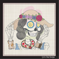 Fancy Lady Sugar Skull Skeleton Machine Embroidery Design | Dia De Los Muertos Mexican Holiday | Elegant Sugar Skull Design | 4 Sizes (0961)
