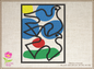 Artistic Doves Machine Embroidery Design – Piatti-Inspired Fine Art Birds – Multicolor Dove Pattern – 8 Sizes (0174)