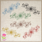 Floral Border Machine Embroidery Design | Folk Art Flower Embroidery Pattern | Decorative Floral Design Element | 6 Sizes (0574)