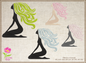 Girl with Long Flowing Hair Machine Embroidery Design – Abstract Feminine Figure, Art-Inspired Silhouette, 10 Sizes (0482)