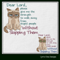 Dear Lord Give Me Strength Machine Embroidery Design | Grumpy Cat Sarcastic Quote | Slapping Stupid People Humor | 6 Sizes (1746)