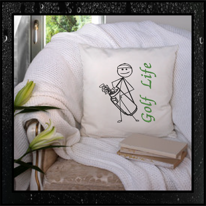 Golf Machine Embroidery Design, Golf Life Caddy Embroidery, Caddy Embroidery, Machine Embroidery Golf Player Embroidery, 8 Sizes (0287)