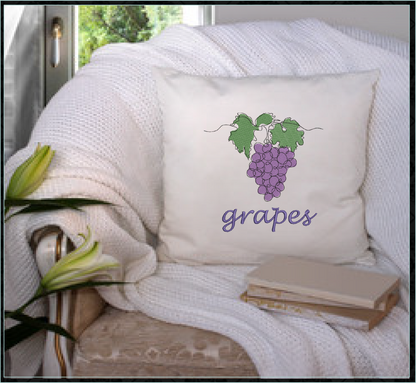 Bunch of Grapes Machine Embroidery Design | Summer Vineyard Fruit Embroidery | Grape Cluster Design | 8 Sizes (0959)