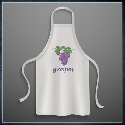 Bunch of Grapes Machine Embroidery Design | Summer Vineyard Fruit Embroidery | Grape Cluster Design | 8 Sizes (0959)