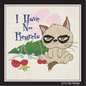 I Have No Regrets Grumpy Cat Machine Embroidery Design – Funny Christmas Tree Holiday Saying, 6 Sizes (1060)