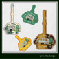 Home is Where You Park It ITH Key Fob Machine Embroidery Design, In The Hoop Camping Keychain Project for 4x4 & 5x7 Hoop (1280)