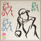 Lady Golfer Silhouette Machine Embroidery Design | Women’s Golf Sport Design | Golfing Embroidery Pattern | 6 Sizes (0702)
