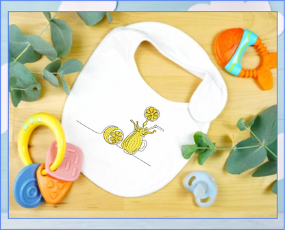 Lemonade Machine Embroidery Line Art Design – Summer Lemon Fruit Pattern, Refreshing Citrus Embroidery, Sour & Tart Design, 10 Sizes (0457)