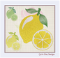 Fresh Lemon or Lime Machine Embroidery Design – Summer Citrus Fruit Digital Pattern – 8 Sizes (0172)