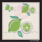 Fresh Limes Machine Embroidery Design | Summer Citrus Fruit Embroidery | Orchard Fruits Design | 8 Sizes (0974)