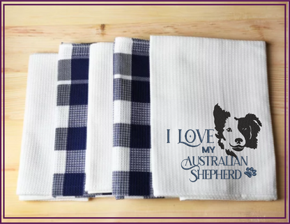 I Love My Australian Shepherd Machine Embroidery Design – Pet Dog Pattern, Dog Lover, 8 Sizes (0511)