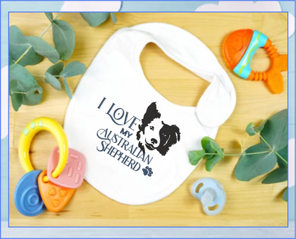 I Love My Australian Shepherd Machine Embroidery Design – Pet Dog Pattern, Dog Lover, 8 Sizes (0511)
