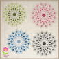 Mandala Machine Embroidery Design – Intricate Lace Floral Pattern, Spiritual Line Art Embroidery, 8 Sizes (0561)