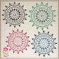 Mandala Machine Embroidery Design – Intricate Lace Floral Pattern, Spiritual Line Art Embroidery, 8 Sizes (0562)