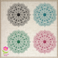 Mandala Machine Embroidery Design – Intricate Lace Floral Pattern, Spiritual Line Art Embroidery, 8 Sizes (0563)