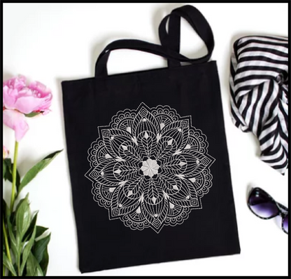 Mandala Machine Embroidery Design – Intricate Lace Floral Pattern, Spiritual Line Art Embroidery, 8 Sizes (0563)