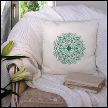 Mandala Machine Embroidery Design – Intricate Lace Floral Pattern, Spiritual Line Art Embroidery, 8 Sizes (0563)