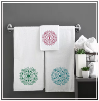 Mandala Machine Embroidery Design – Intricate Lace Floral Pattern, Spiritual Line Art Embroidery, 8 Sizes (0563)