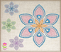 Mandala Machine Embroidery Design – Intricate Lace Floral Pattern, Spiritual Line Art Embroidery, 6 Sizes (0670)