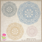Mandala Machine Embroidery Design – Intricate Lace Floral Pattern, Spiritual Line Art Embroidery, 8 Sizes (0557)