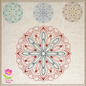 Mandala Machine Embroidery Design – Intricate Lace Floral Pattern, Spiritual Line Art Embroidery, 8 Sizes (0556)
