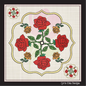 Floral Mandala Machine Embroidery Design | Roses Flower Mandala Line Art | Garden Embroidery Design (0687)